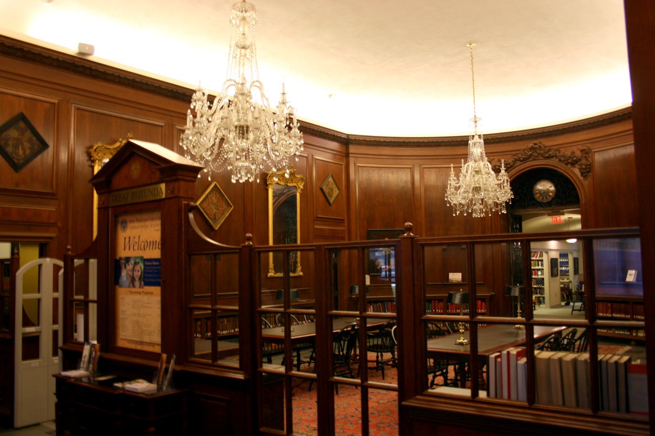 NEHGS reading room, 2010